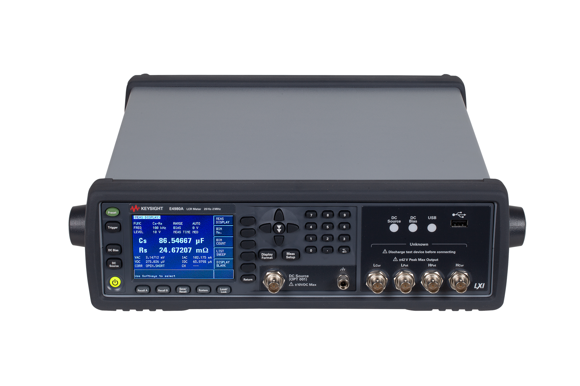 E4980A 정밀 LCR 미터 20 Hz~ 2 MHz